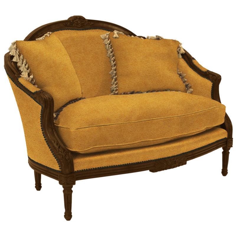 Old Hickory Tannery Settee Perigold